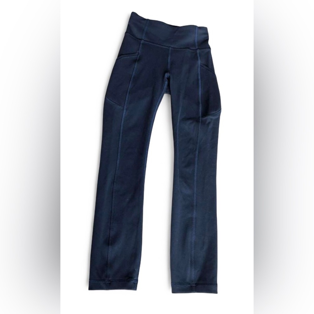 lululemon athletica Navy Athletic Leggings